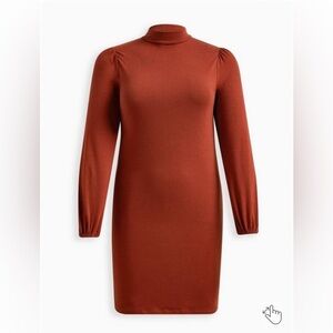 Torrid- NWT Mini Jersey Blouson Sleeve Bodycon Dress